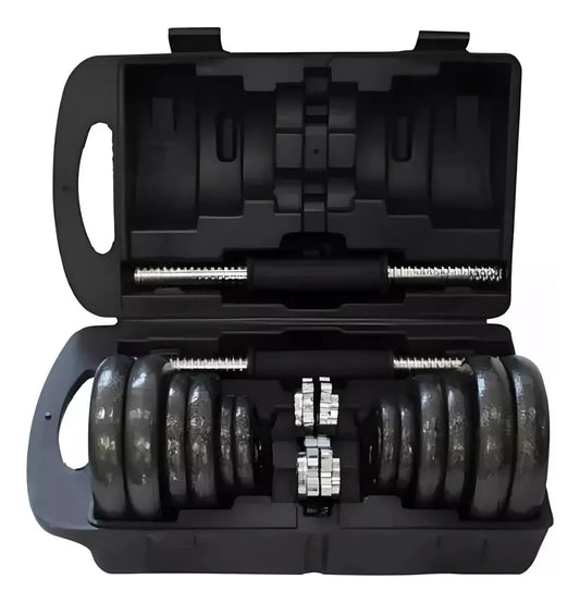 Kit de mancuernas 20 kg (portátil)